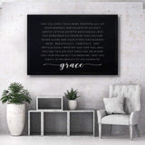 Unending Grace Faith Sign II - Tailored Canvases - Flyclothing LLC