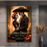 Personalized Eternal Love Halloween Sign - Tailored Canvases - Flyclothing LLC