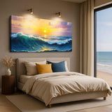 Waterscape Abstract Wall Art XII - Tailored Canvases - Flyclothing LLC