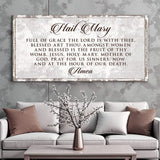 The Hail Mary Faith Sign II - Tailored Canvases - Flyclothing LLC