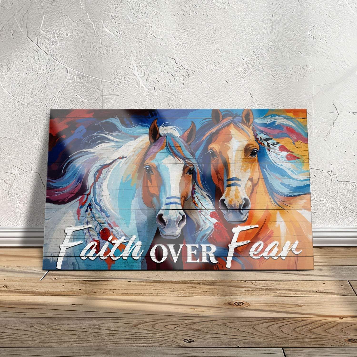 Faith Over Fear Faith Sign IV - Tailored Canvases - Flyclothing LLC