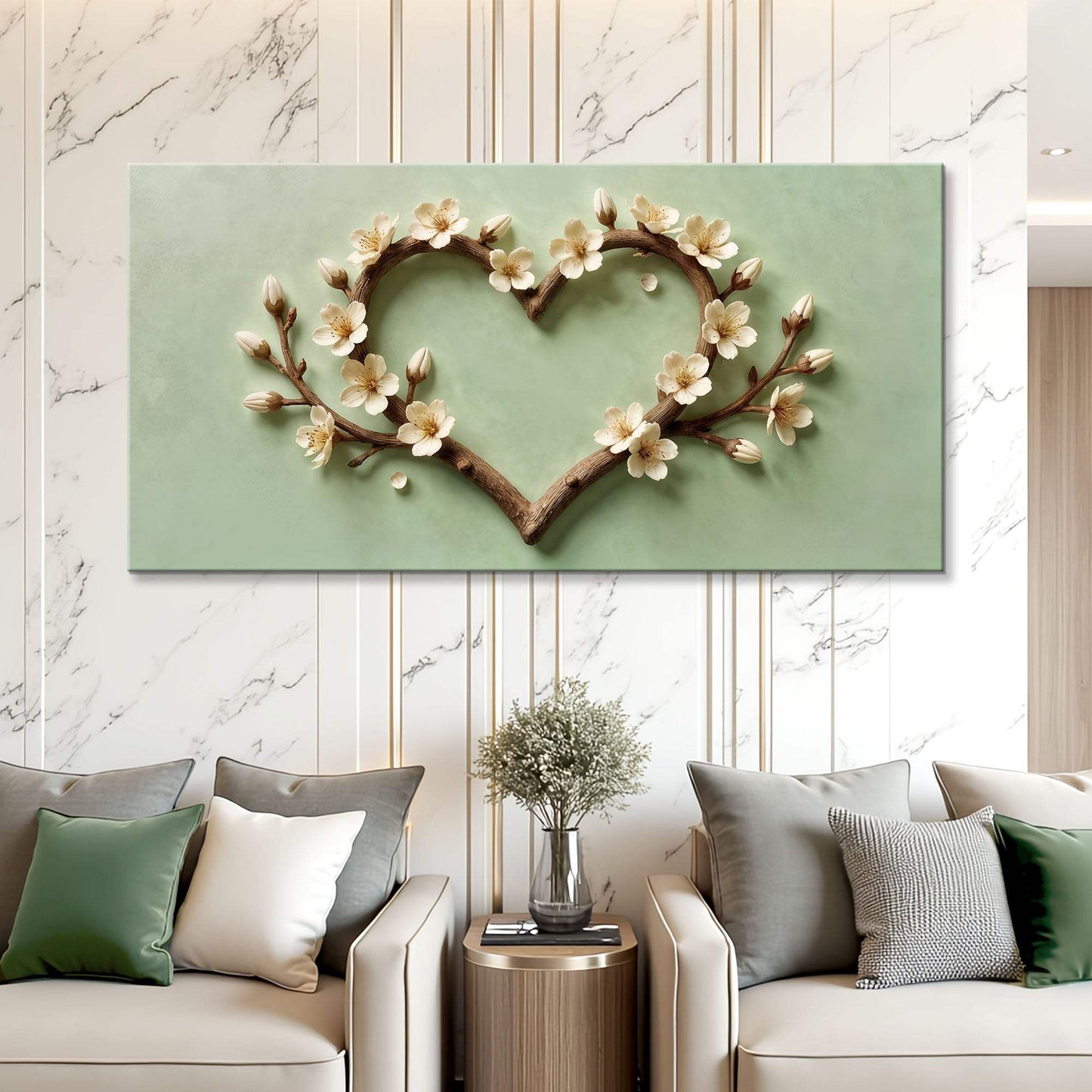 Harmony in Bloom Wall Art - Tailored Canvases - Flyclothing LLC