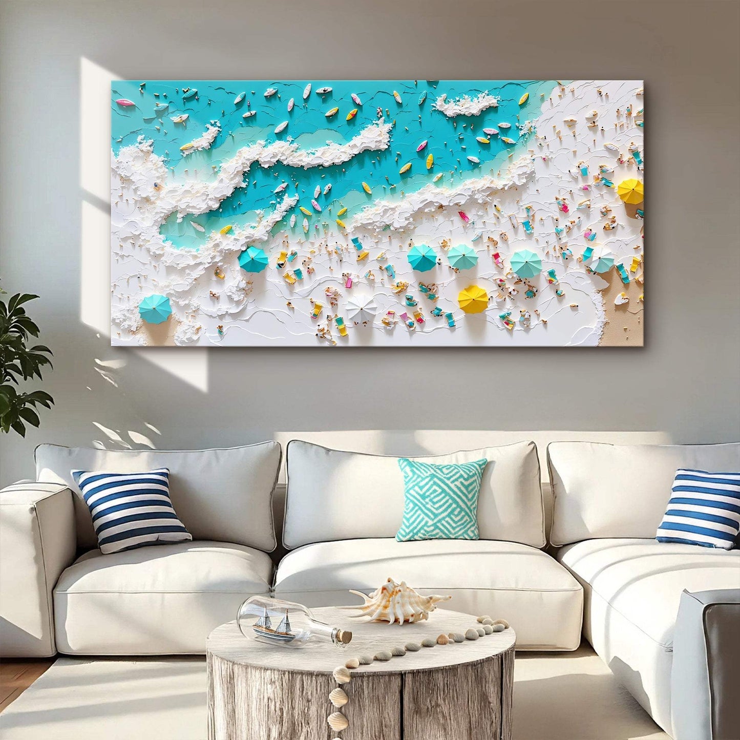 Beach Days Wall Art XI - Tailored Canvases - Flyclothing LLC