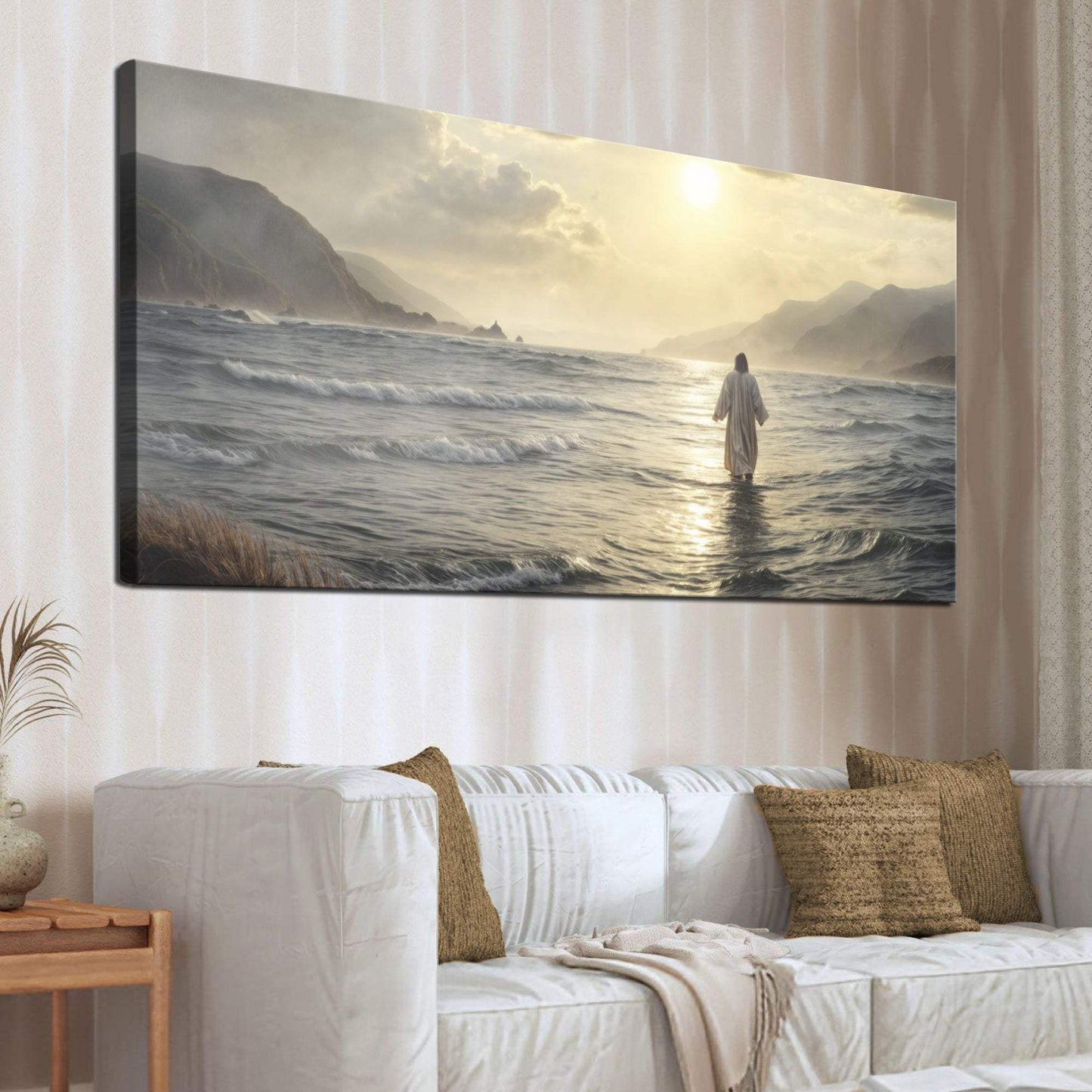 Walking on Water - Faith Wall Art IX - Tailored Canvases - Flyclothing LLC