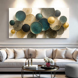 Lotus Leaf Abstract Wall Art VIII - Tailored Canvases - Flyclothing LLC