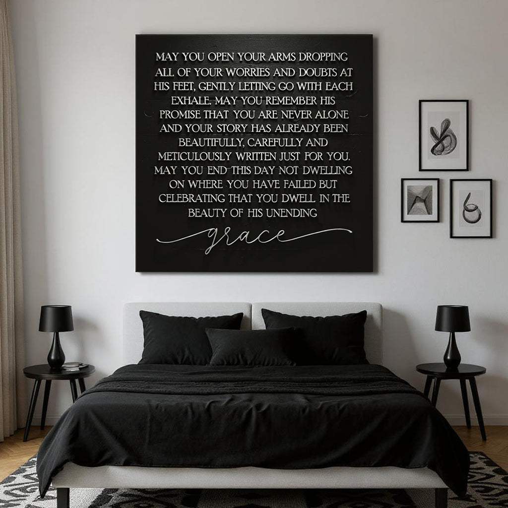 Unending Grace Faith Sign III - Tailored Canvases - Flyclothing LLC