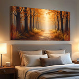 Abstract Forest Landscape Wall Art - Tailored Canvases - Flyclothing LLC