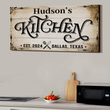Kitchen Sign XI - Tailored Canvases - Flyclothing LLC