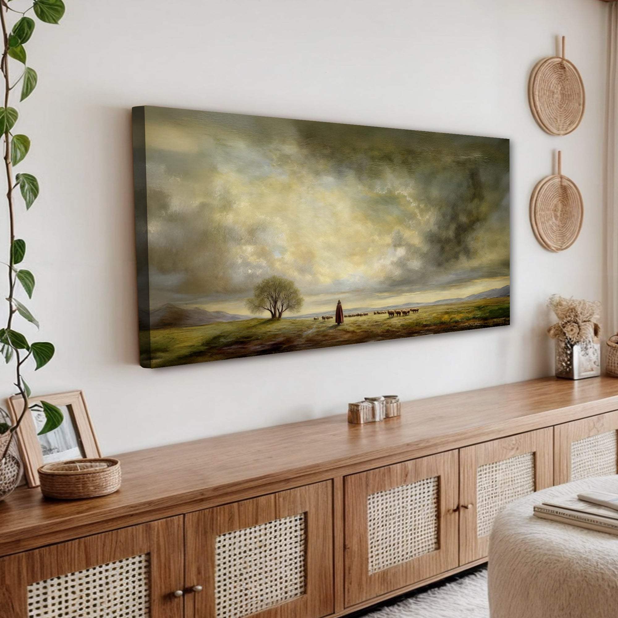 The Good Shepherd Faith Wall Art - Tailored Canvases - Flyclothing LLC