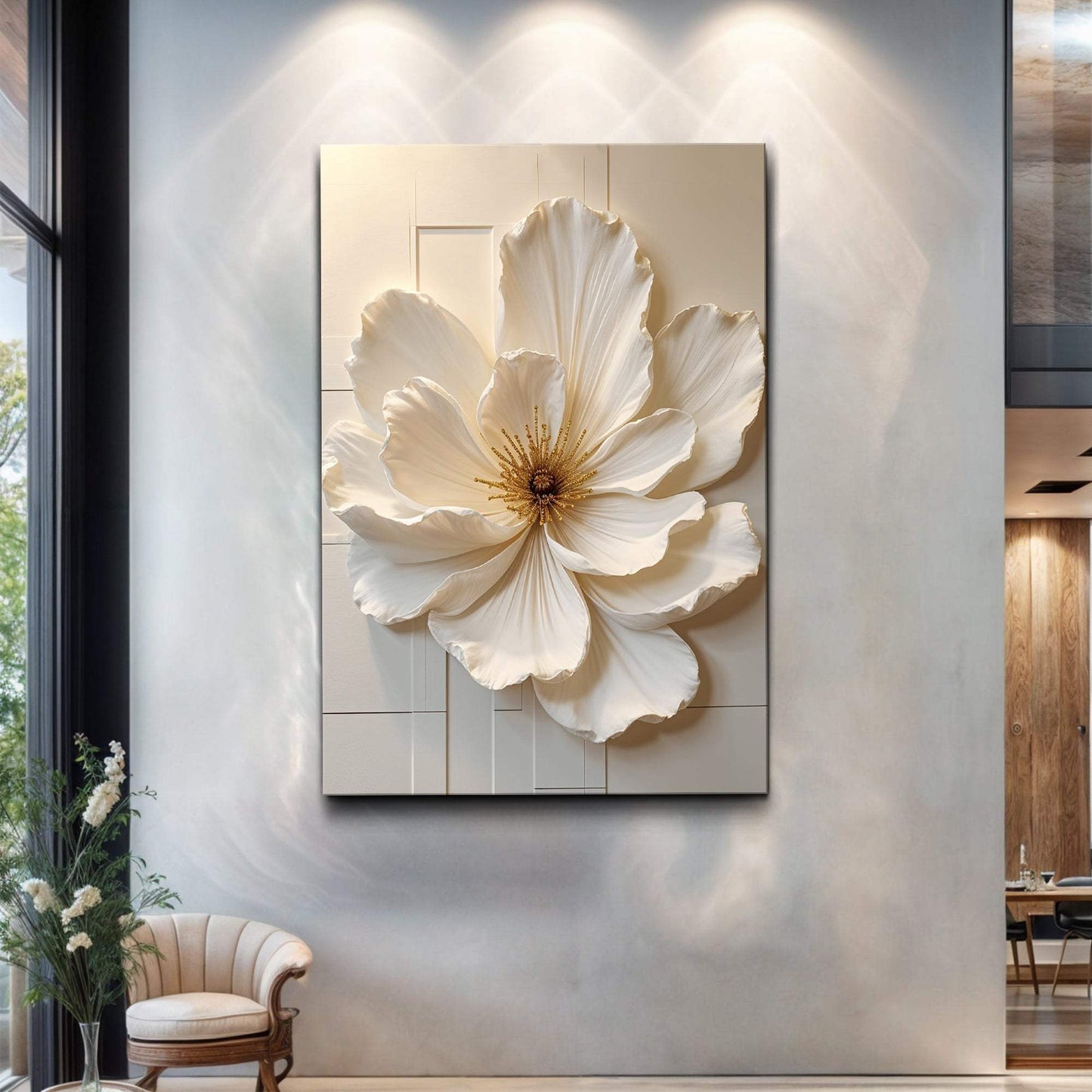 Modern Bloom Essence Wall Art - Tailored Canvases - Flyclothing LLC