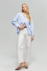 The Cityer Crop Wide Jeans HJ009 - Hey Joanie - Flyclothing LLC