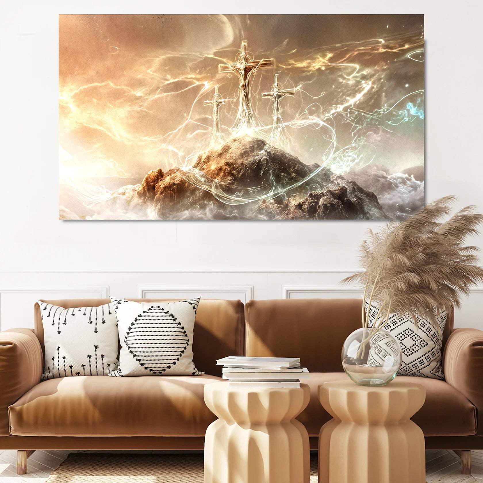 He Is Risen Faith Wall Art - Tailored Canvases - Flyclothing LLC