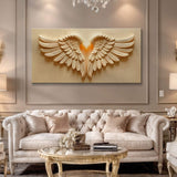 Wings Of Devotion Wall Art - Tailored Canvases - Flyclothing LLC