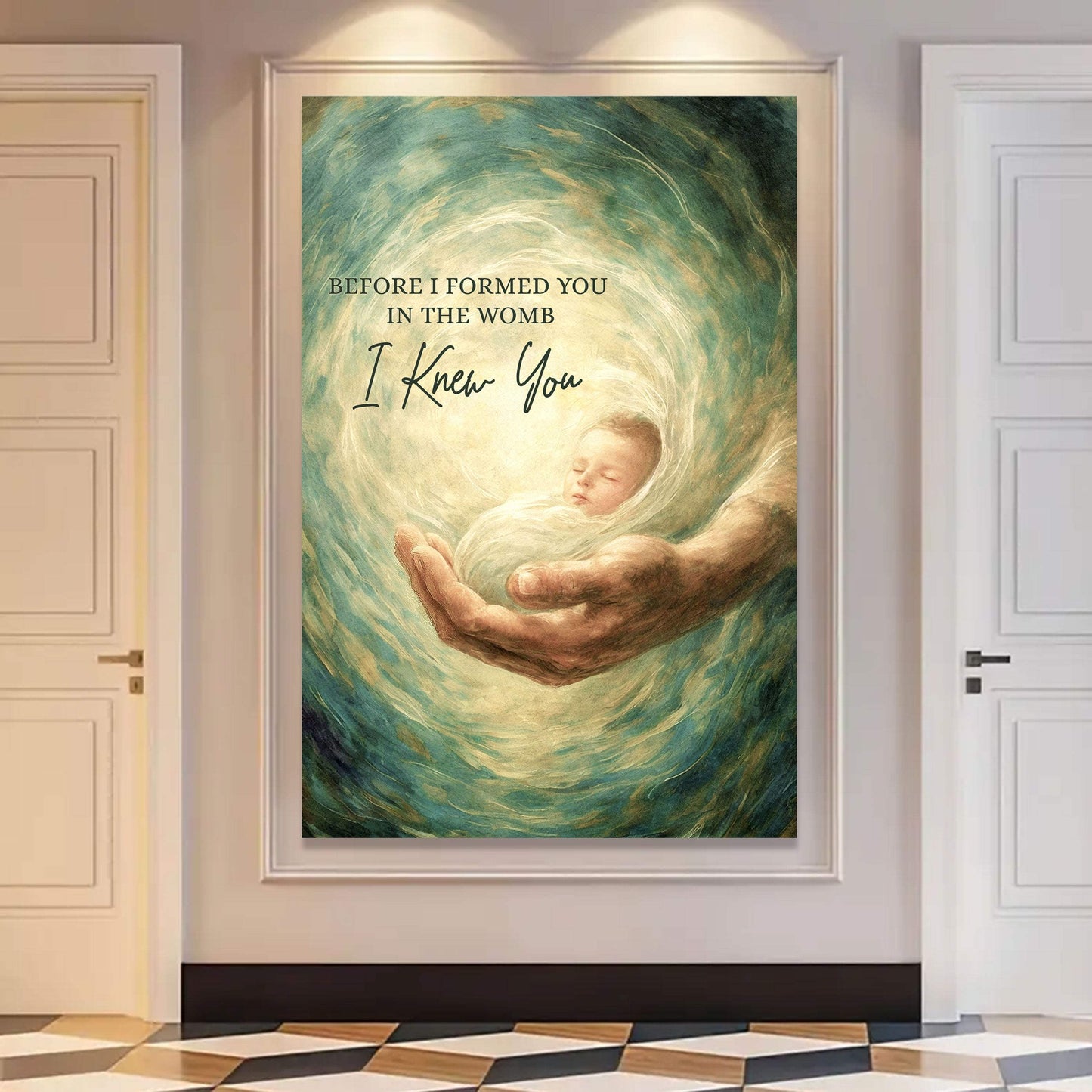 The Unborn Faith Wall Sign - Tailored Canvases - Flyclothing LLC