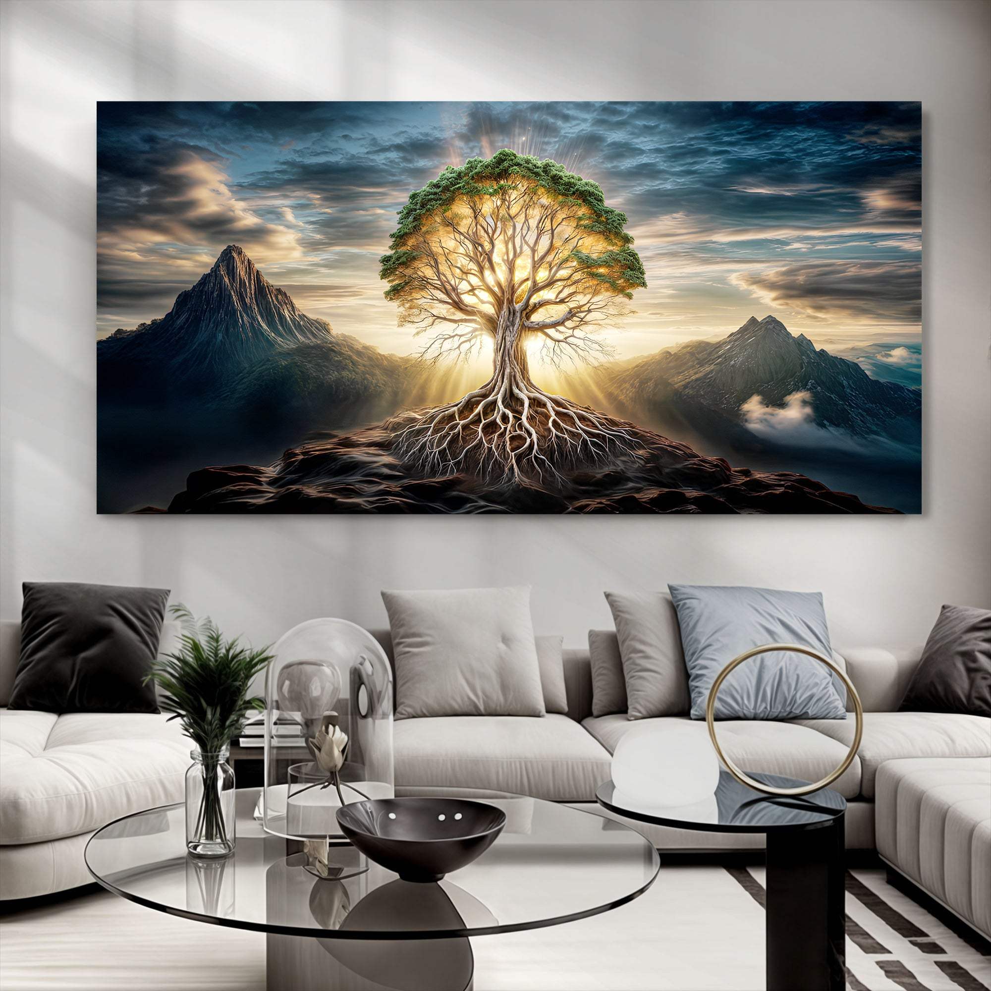 Burning Bush - Faith Wall Art VIII - Tailored Canvases - Flyclothing LLC