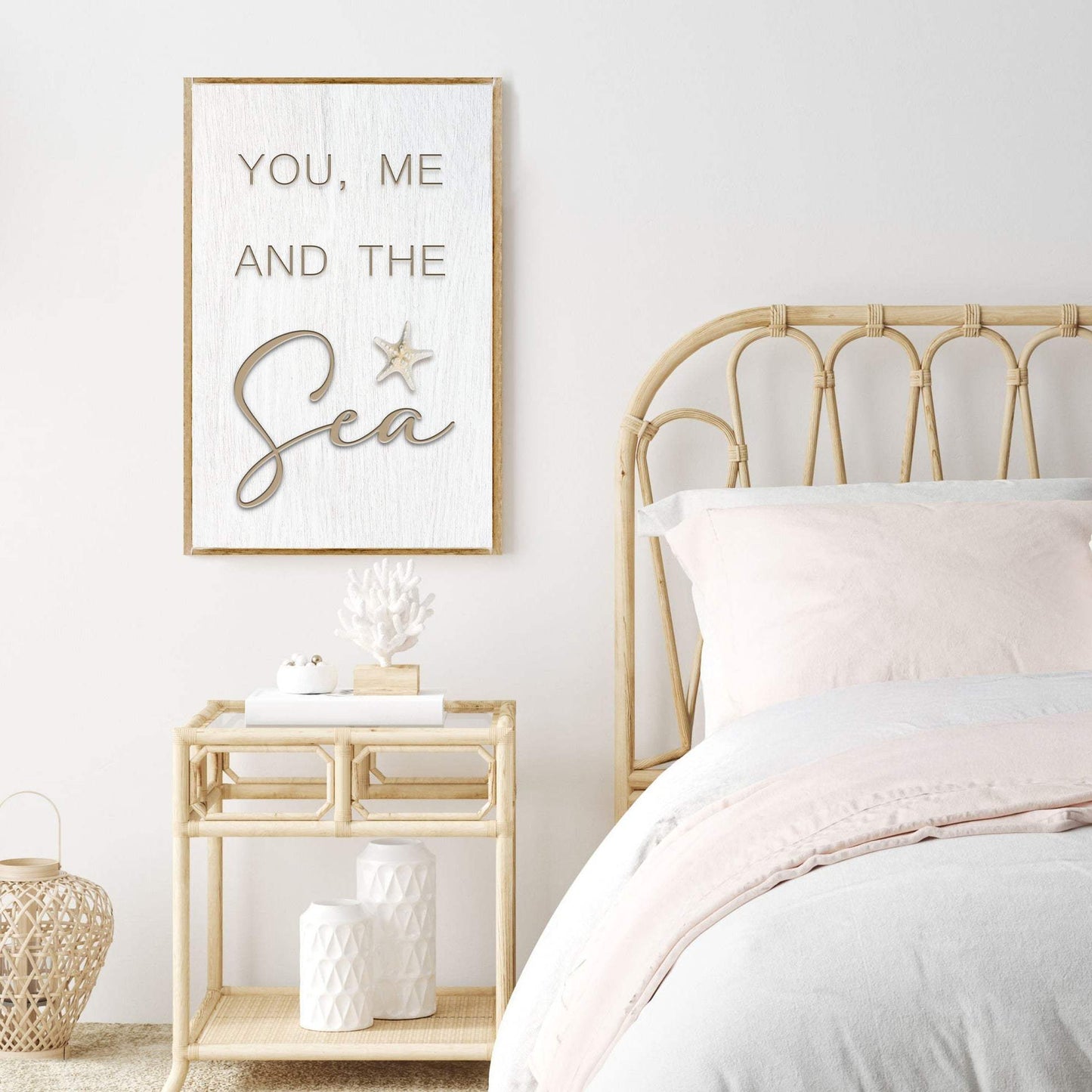 You Me and the Sea Coastal Sign V - Tailored Canvases - Flyclothing LLC