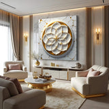 Flower Of Life Wall Art - Tailored Canvases - Flyclothing LLC