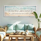 Personalized Beach House Coastal Sign - Tailored Canvases - Flyclothing LLC