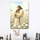 Divine Embrace of Grace Faith Wall Art - Tailored Canvases - Flyclothing LLC
