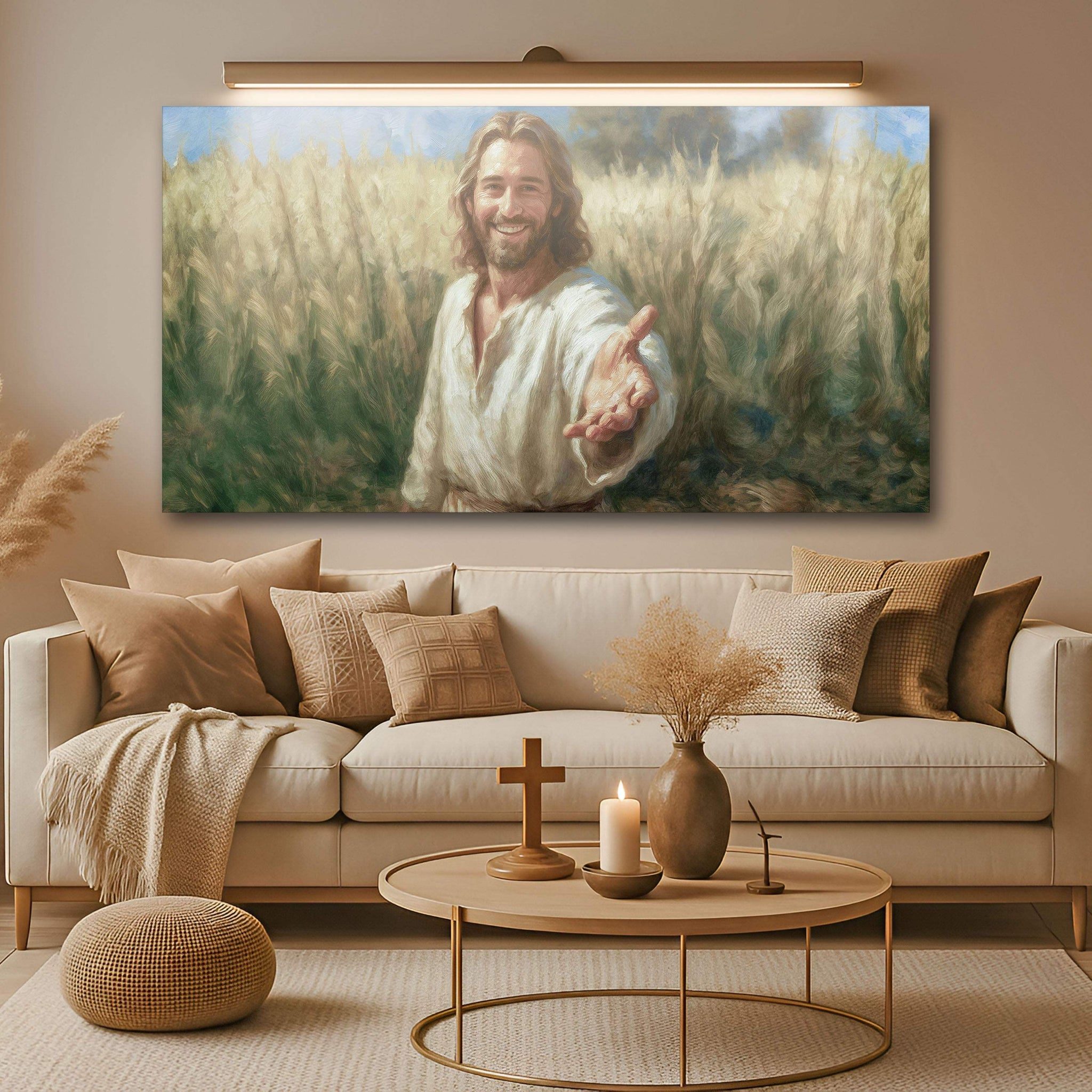 Savior's Invitation Faith Wall Art III - Tailored Canvases - Flyclothing LLC