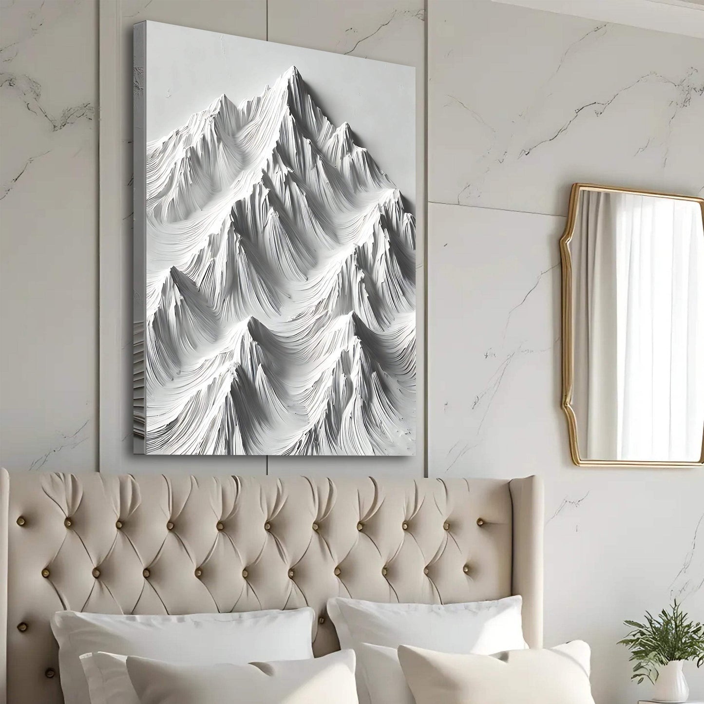 White Mountain Wall Art - Tailored Canvases - Flyclothing LLC