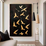Abstract Flying Swallow Wall Art - Tailored Canvases - Flyclothing LLC