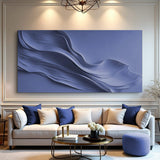 Midnight Navy Minimalist Wall Art - Tailored Canvases - Flyclothing LLC