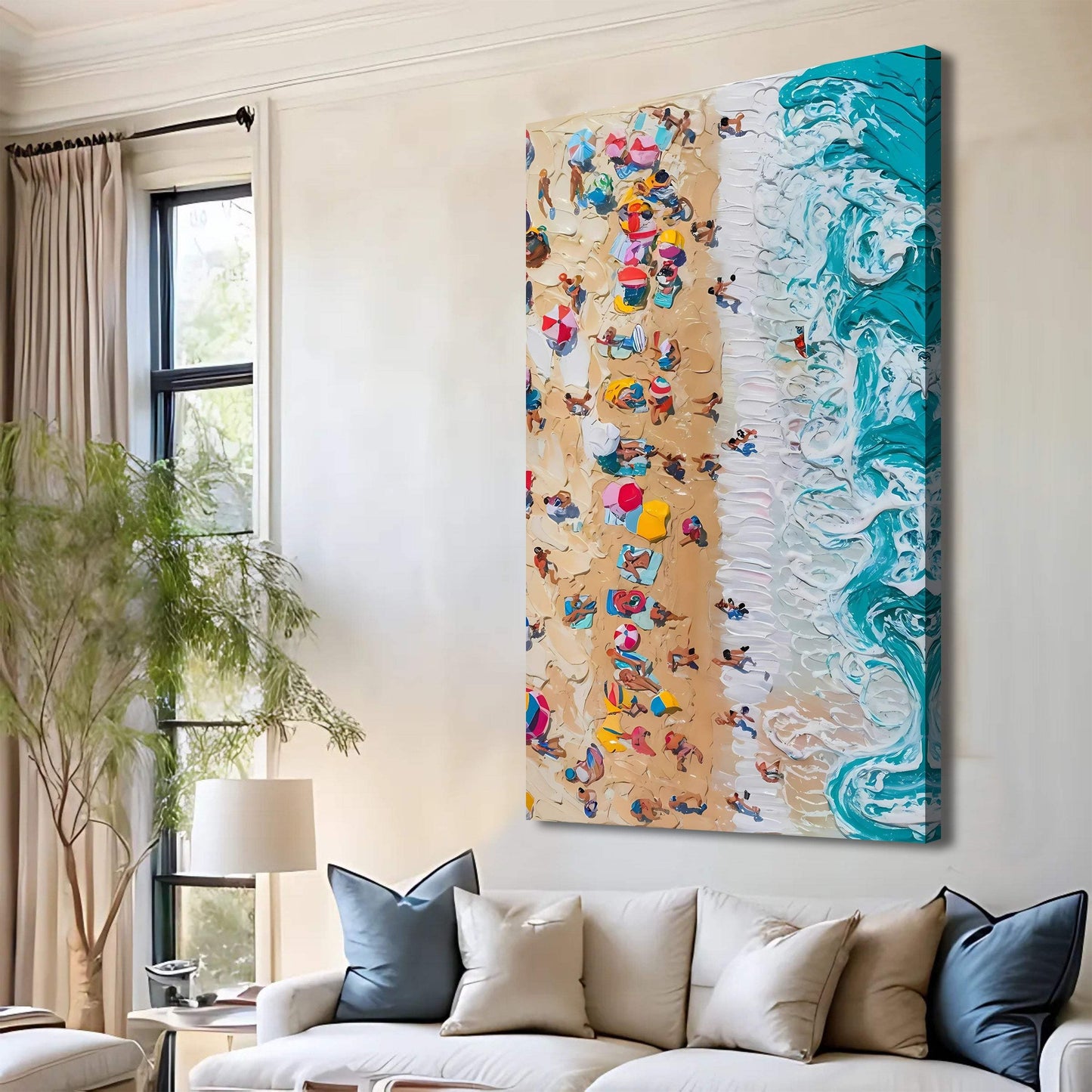 Beach Days Wall Art VII - Tailored Canvases - Flyclothing LLC