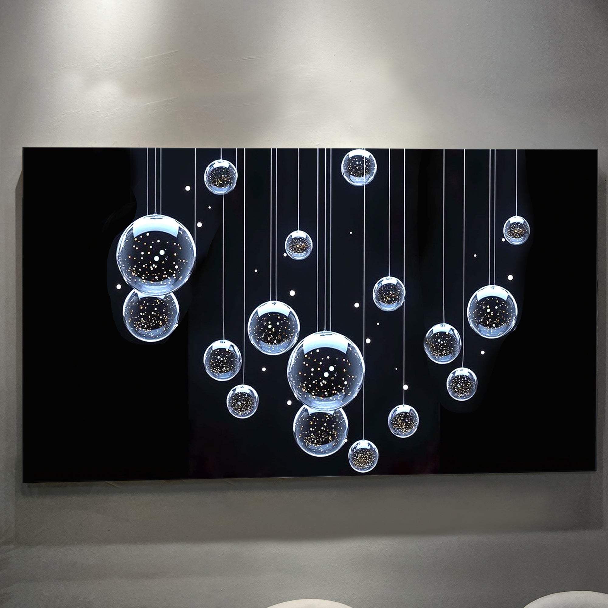 Modern Abstract Bubbles Wall Art - Tailored Canvases - Flyclothing LLC
