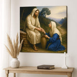 Samaritan at the Well Faith Wall Art - Tailored Canvases - Flyclothing LLC