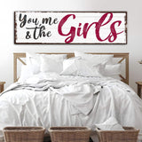 You, Me And The Girls Sign III - Tailored Canvases - Flyclothing LLC