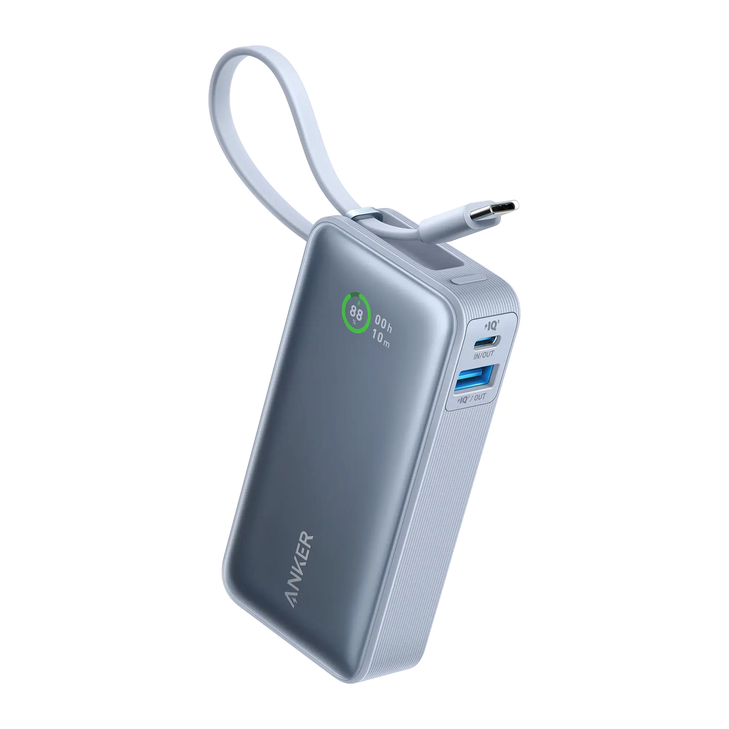 Anker Nano Power Bank (30W, Built-In USB-C Cable) - Anker - Flyclothing LLC