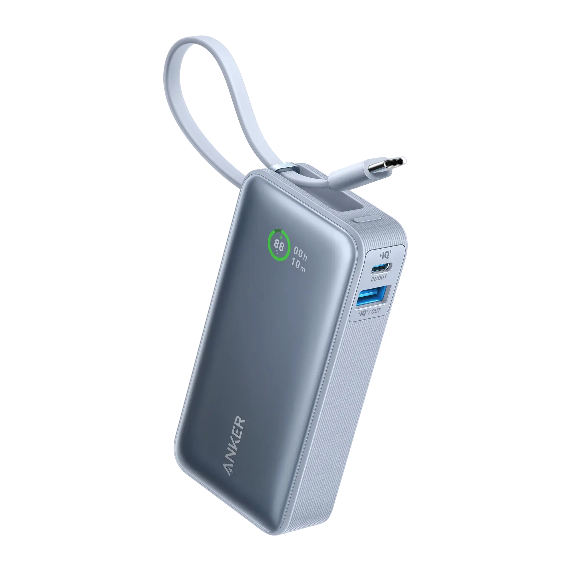 Anker Nano Power Bank (30W, Built-In USB-C Cable) - Anker - Flyclothing LLC