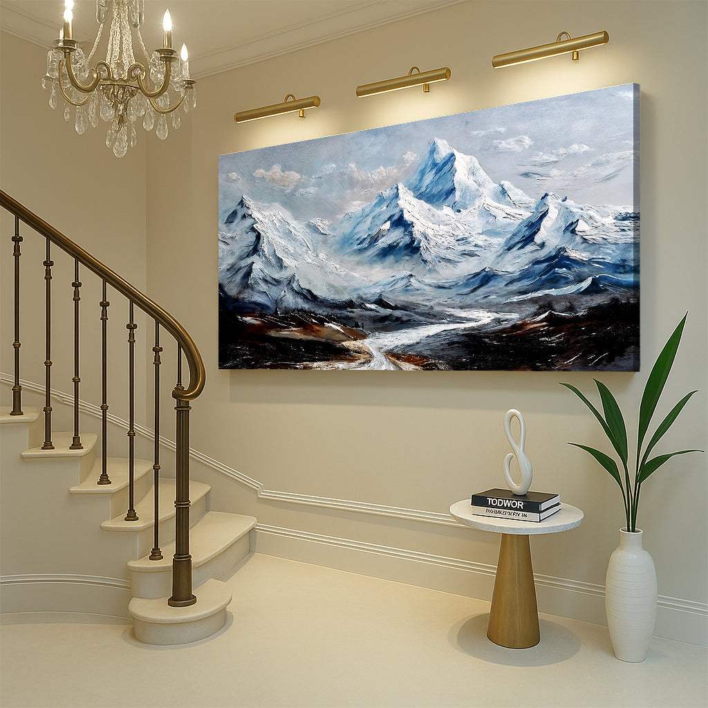 Mountain Minimalist Wall Art II - Tailored Canvases - Flyclothing LLC