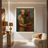 Embrace of Geometry Abstract Wall Art III - Tailored Canvases - Flyclothing LLC