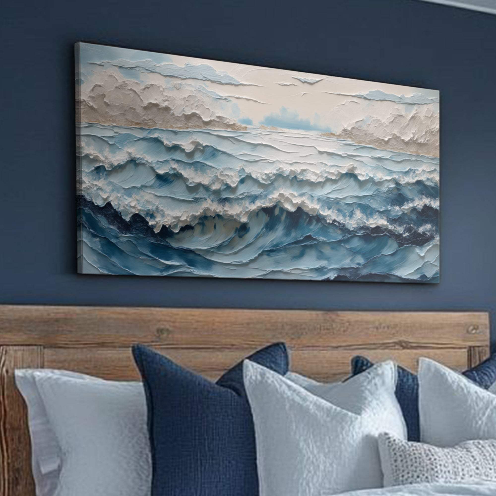 Ocean Embrace Wall Art - Tailored Canvases - Flyclothing LLC