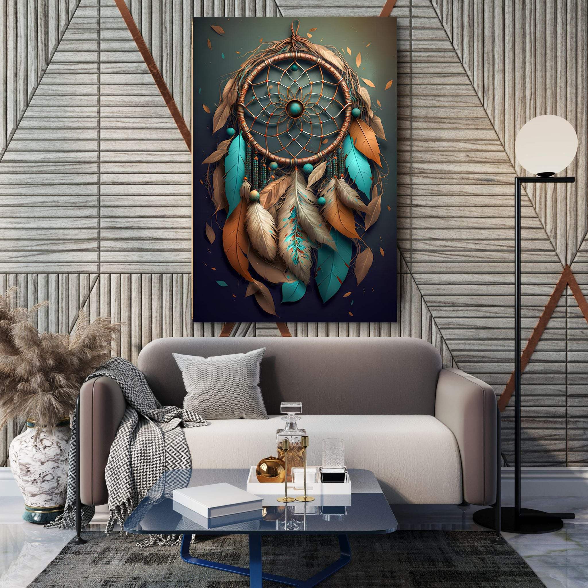 3D Whispering Feathers Wall Art IV - Tailored Canvases - Flyclothing LLC