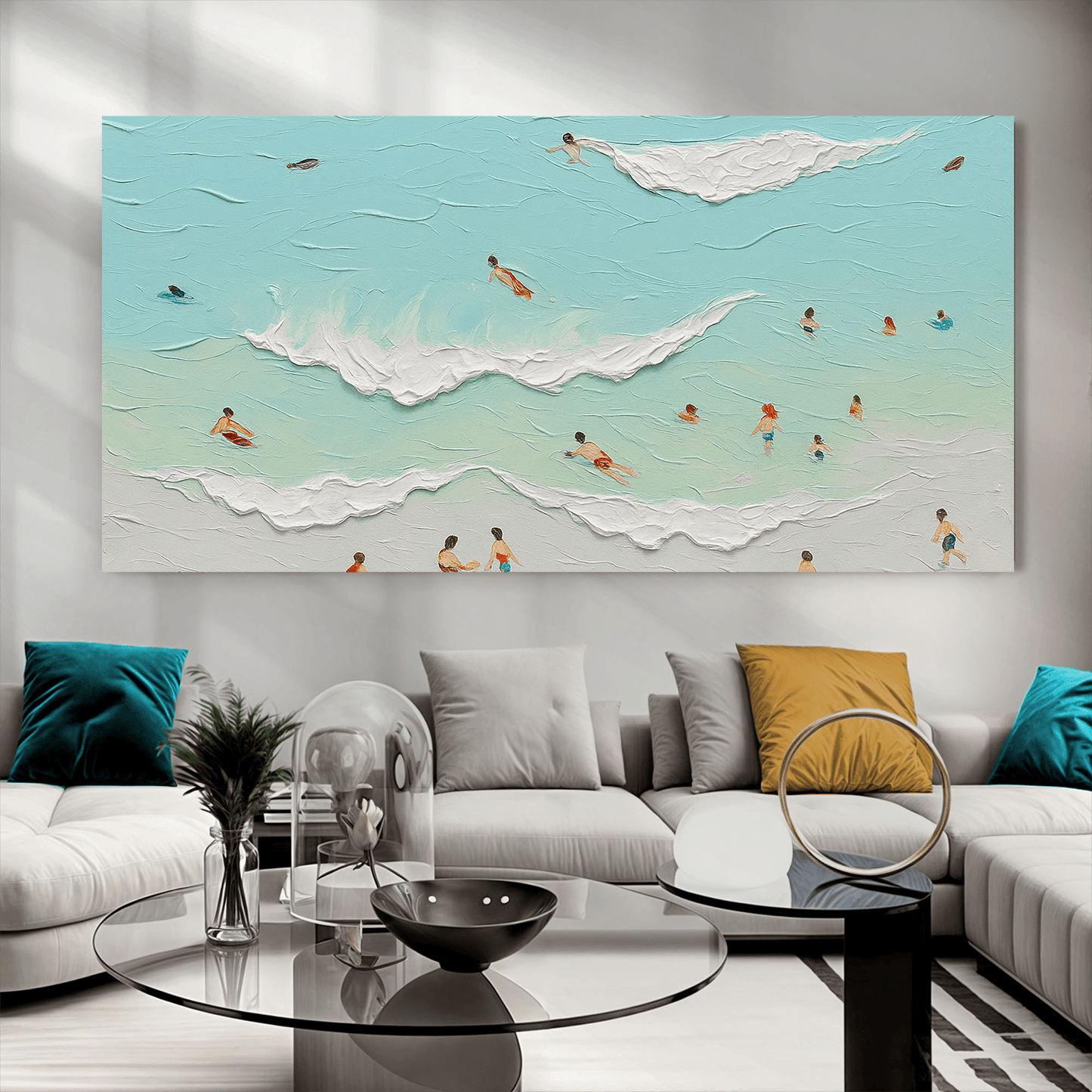 Beach Days Wall Art X - Tailored Canvases - Flyclothing LLC