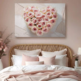 Floral Heart Wall Art IV - Tailored Canvases - Flyclothing LLC