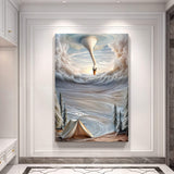 Surrealism Painting Wall Art - Tailored Canvases - Flyclothing LLC