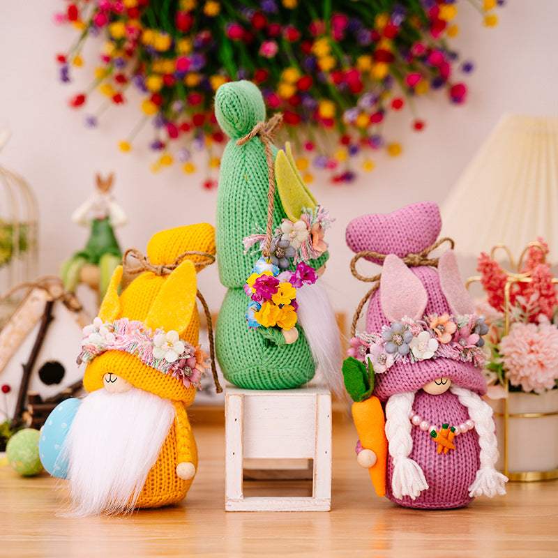 Easter Knit Faceless Doll - Trendsi - Flyclothing LLC