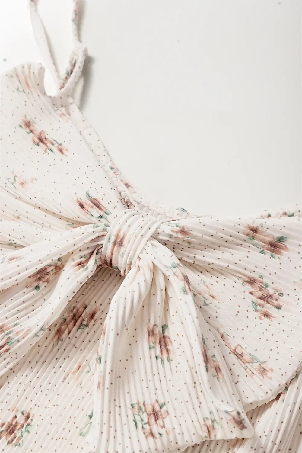 Floral Bow Back Scoop Neck Cami - Trendsi - Flyclothing LLC