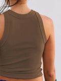 Round Neck Tank - Trendsi - Flyclothing LLC