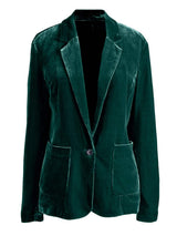 Pocketed Button Up Lapel Collar Blazer - Trendsi - Flyclothing LLC