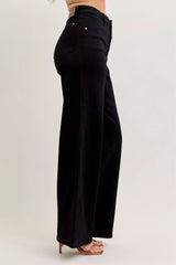 Judy Blue High-Waisted Wide Leg Jeans - Trendsi - Flyclothing LLC