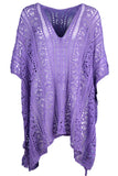 Cutout V-Neck Cover-Up with Tassel - Trendsi - Flyclothing LLC