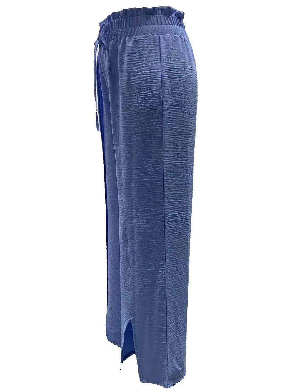 Slit Wide Leg Pants - Trendsi - Flyclothing LLC