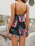 Printed V-Neck Cami - Trendsi - Flyclothing LLC