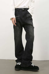 Men's Baggy Jeans with Pockets - Trendsi - Flyclothing LLC