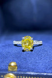 2 Carat Moissanite 925 Sterling Silver Ring - Trendsi